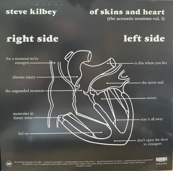 Steve Kilbey - Of Skins And Heart  Acoustic Sessions Vol.1 LP - BLUE | Public (PUBLIC0040) - 2