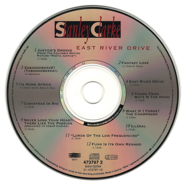 Stanley Clarke - East River Drive | Epic (EPC 473797 2) - 3