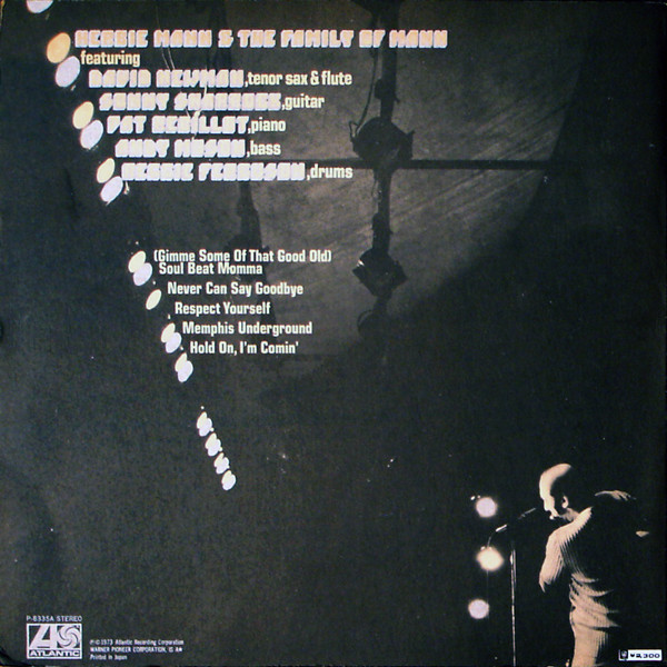 Herbie Mann - Hold On, I'm Comin' | Atlantic (P-8335A) - 2