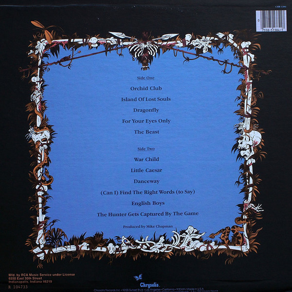 Blondie - The Hunter | Chrysalis (CHR 1384) - 2