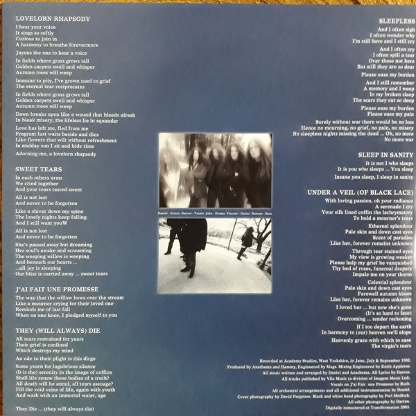 Anathema - Serenades | Peaceville (VILELP386) - 3