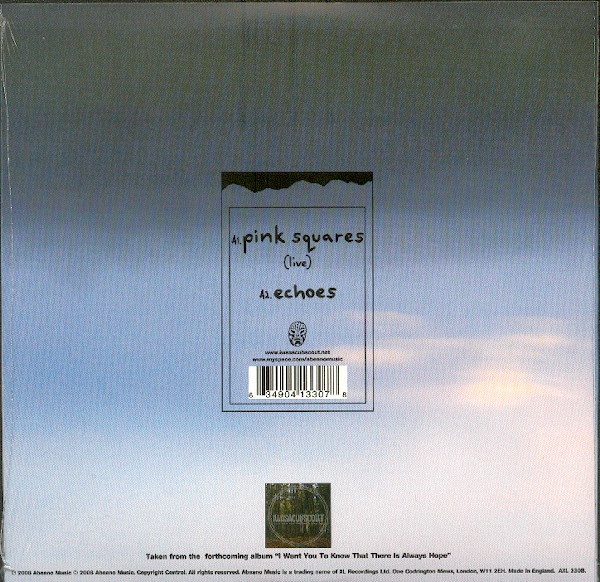 I Was A Cub Scout - Pink Squares / Echoes | Abeano (AXL 330B) - 2
