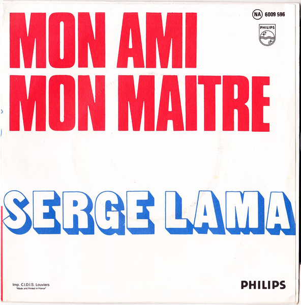Serge Lama - L'Algérie | Philips (6009 596) - 2