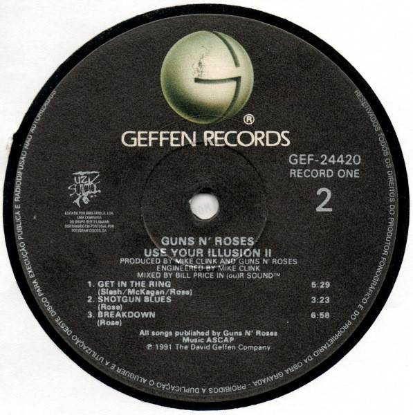 Guns N' Roses - Use Your Illusion II | Geffen Records (GEF-24420) - 4