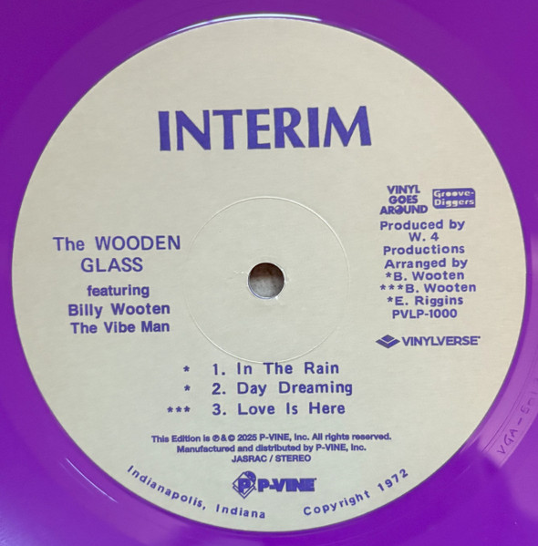 The Wooden Glass Featuring Billy Wooten - The Wooden Glass Recorded Live | P-Vine Records (PVLP-1000) - 3 The Wooden Glass Featuring Billy Wooten - The Wooden Glass Recorded Live | P-Vine Records (PVLP-1000) - 3