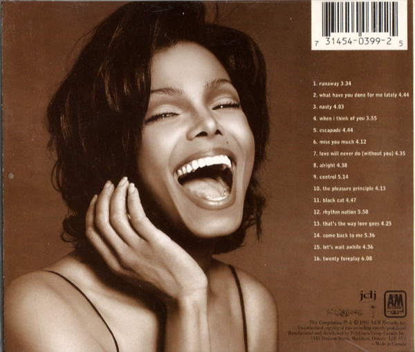 Janet Jackson - Design Of A Decade 1986/1996 | A&M Records (31454 0399 2) - 2 Janet Jackson - Design Of A Decade 1986/1996 | A&M Records (31454 0399 2) - 2