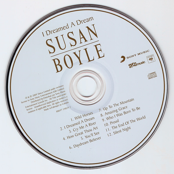 Susan Boyle - I Dreamed A Dream | Syco Music (88697 59829 2) - 3 Susan Boyle - I Dreamed A Dream | Syco Music (88697 59829 2) - 3