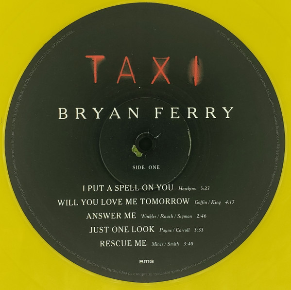 Bryan Ferry - Taxi | BMG (BMGCAT571LP) - 2