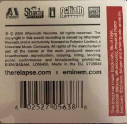 Eminem - Relapse | Aftermath Entertainment (2705638) - 3