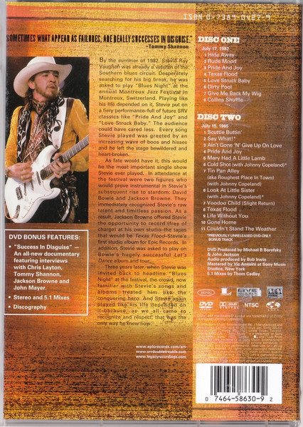 Stevie Ray Vaughan & Double Trouble - Live At Montreux 1982 & 1985 | Epic Music Video (E2D 58630) - 2 Stevie Ray Vaughan & Double Trouble - Live At Montreux 1982 & 1985 | Epic Music Video (E2D 58630) - 2