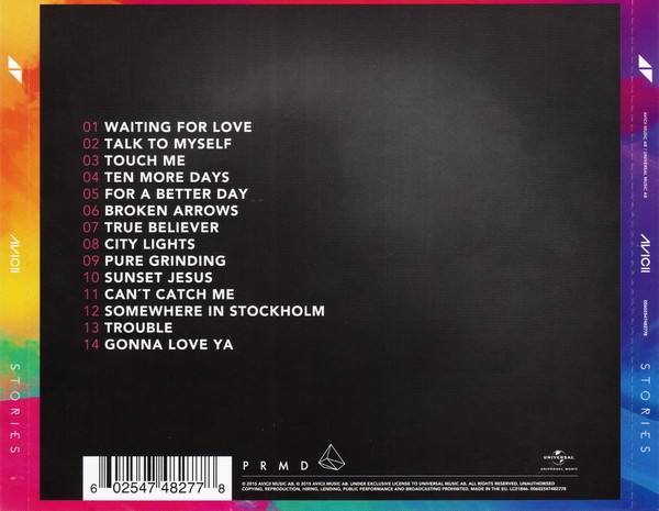 Avicii - Stories | PRMD (0602547482778) - 2