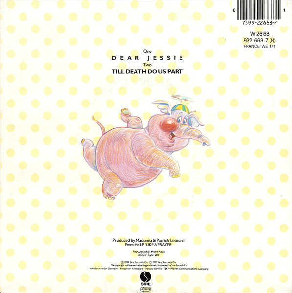 Madonna - Dear Jessie | Sire (922 668-7) - 2