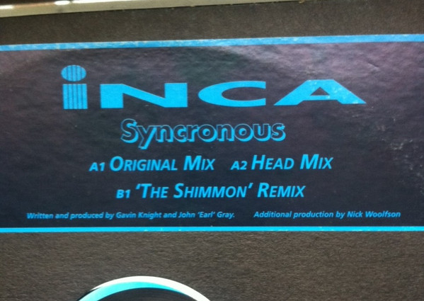 Inca - Syncronous | Jamm Records (JAM 12-007) - 2