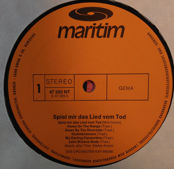 Orchester Kay Webb - Spiel Mir Das Lied Vom Tod | Maritim (47 293 NT) - 3