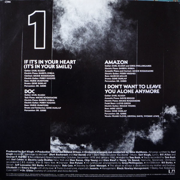 Earl Klugh - Dream Come True | United Artists Records (LT-1026) - 2