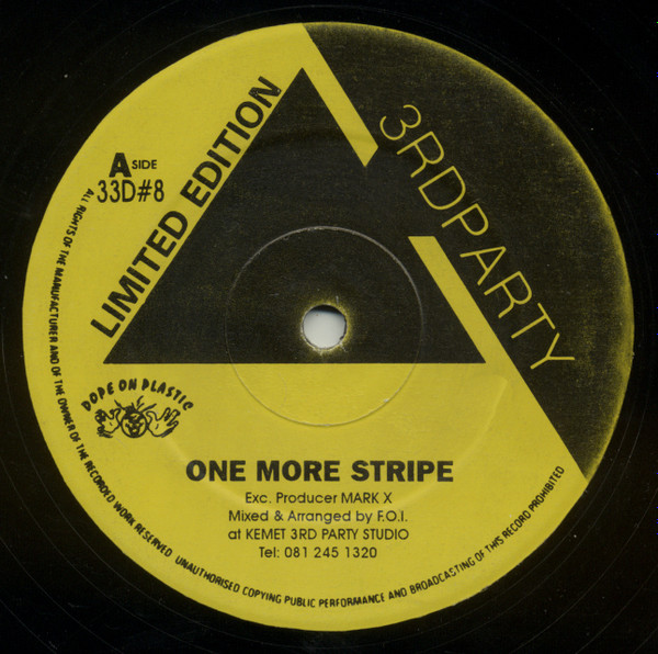 Family Of Intelligence & Fusion - One More Stripe / Treat All Girls Right | 3rd Party (33D#8) - main
