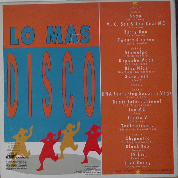 Various - Lo Mas Disco | Ariola (303 950) - 3 Various - Lo Mas Disco | Ariola (303 950) - 3