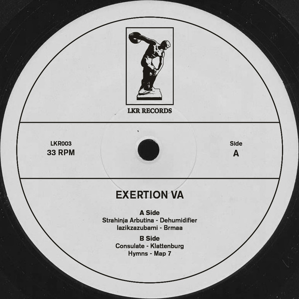 Various - Exertion VA | LKR Records (LKR003) - main Various - Exertion VA | LKR Records (LKR003) - main
