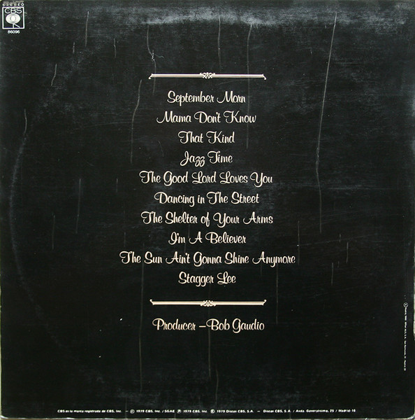 Neil Diamond - September Morn | CBS (S 86096) - 2
