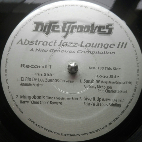 Various - Abstract Jazz Lounge III | Nite Grooves (KNG-133) - 4 Various - Abstract Jazz Lounge III | Nite Grooves (KNG-133) - 4