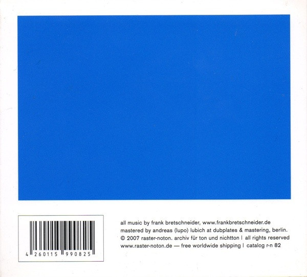 Frank Bretschneider - Rhythm | Raster-Noton (r-n 82) - 4 Frank Bretschneider - Rhythm | Raster-Noton (r-n 82) - 4