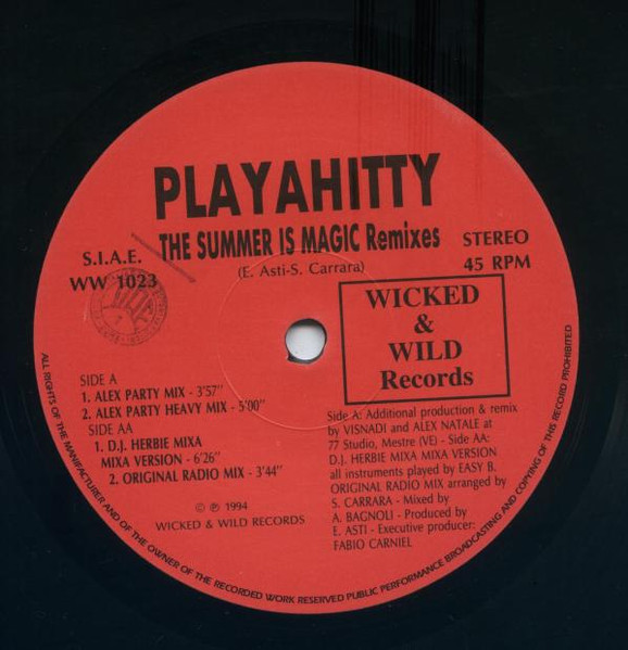Playahitty - The Summer Is Magic (Remix) | Wicked & Wild Records (WW 1023) - 3 Playahitty - The Summer Is Magic (Remix) | Wicked & Wild Records (WW 1023) - 3