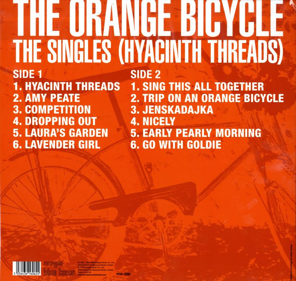 Orange Bicycle - The Singles (Hyacinth Threads) | Morgan Blue Town (BT5063OR) - 2