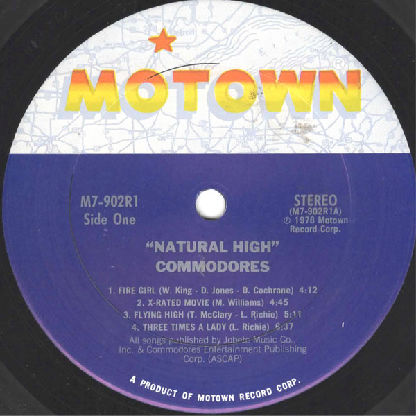 Commodores - Natural High | Motown (M7-902R1) - 3 Commodores - Natural High | Motown (M7-902R1) - 3