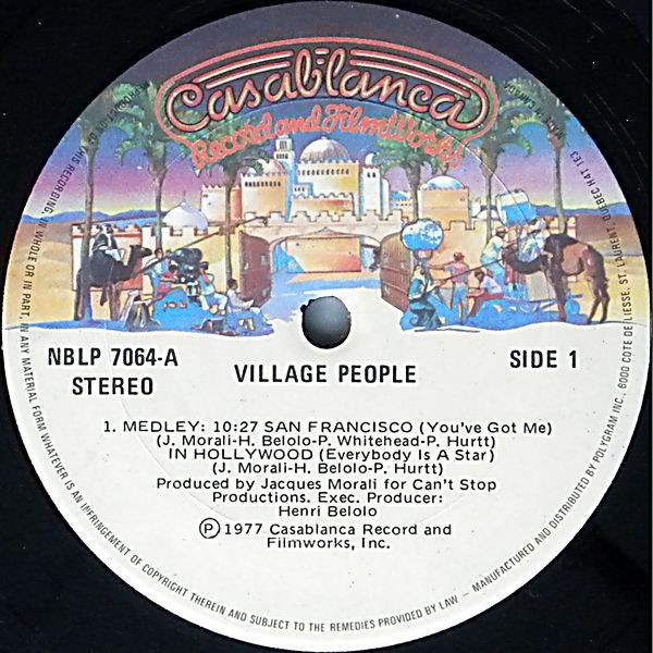Village People - Village People | Casablanca (NBLP 7064) - 3