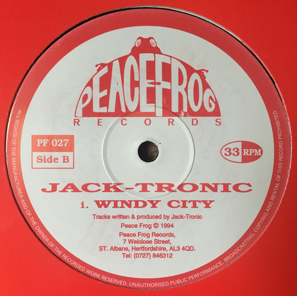 Jack-Tronic - The Hustler | Peacefrog Records (PF 027) - 2 Jack-Tronic - The Hustler | Peacefrog Records (PF 027) - 2