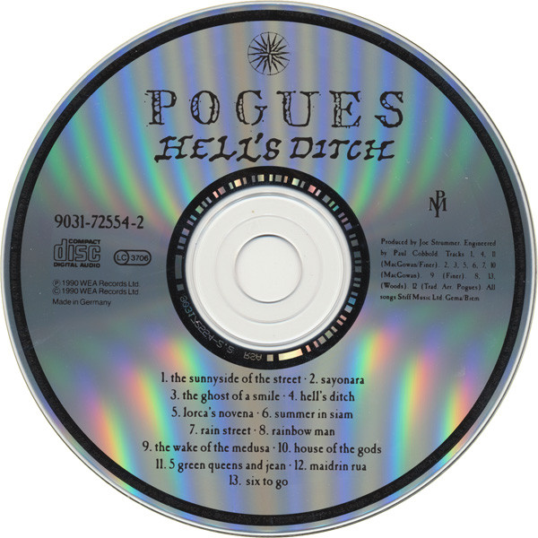 The Pogues - Hell's Ditch | Pogue Mahone Records (9031-72554-2) - 3 The Pogues - Hell's Ditch | Pogue Mahone Records (9031-72554-2) - 3
