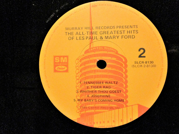 Les Paul & Mary Ford - Their All-Time Greatest Hits! | Capitol Special Markets (SLCR-8130) - 4 Les Paul & Mary Ford - Their All-Time Greatest Hits! | Capitol Special Markets (SLCR-8130) - 4