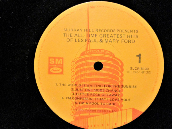 Les Paul & Mary Ford - Their All-Time Greatest Hits! | Capitol Special Markets (SLCR-8130) - 3 Les Paul & Mary Ford - Their All-Time Greatest Hits! | Capitol Special Markets (SLCR-8130) - 3