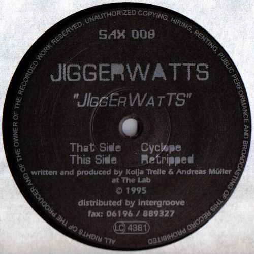 Jiggerwatts - Jiggerwatts | Saxony Productions (SAX 008)