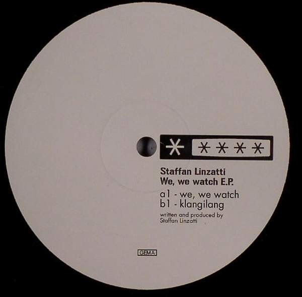 Staffan Linzatti - We, We Watch E.P. | Eisfach Schallplatten (EFS02) - main