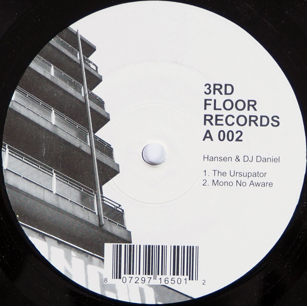 Hansen & DJ Daniel - The Ursupator | 3rd Floor Records (3rd002-6) - 2