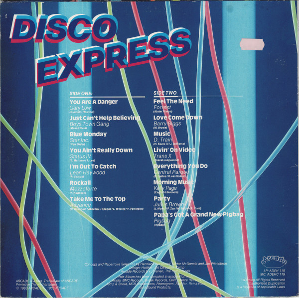 Various - Disco Express | Arcade (ADEH 119) - 2