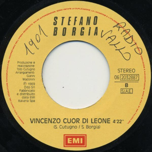Stefano Borgia - Sei Tu | EMI (06 2032887) - 4