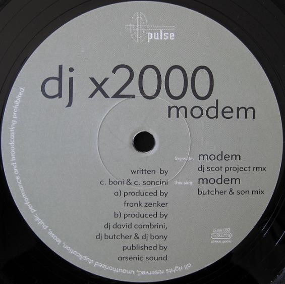 DJ X 2000 - Modem | Pulse (pulse 032) - 4