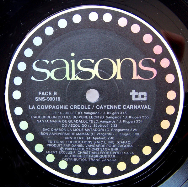 La Compagnie Créole - Cayenne Carnaval | Saisons (SNS-90018) - 4
