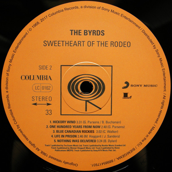 The Byrds - Sweetheart Of The Rodeo | Legacy (88985417931) - 4 The Byrds - Sweetheart Of The Rodeo | Legacy (88985417931) - 4