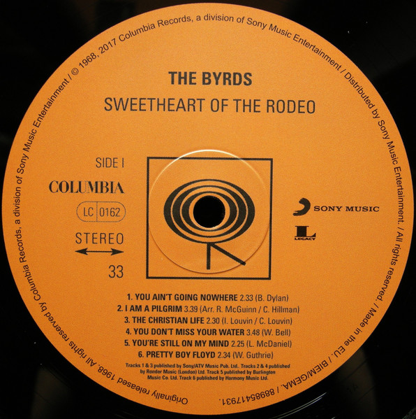 The Byrds - Sweetheart Of The Rodeo | Legacy (88985417931) - 3 The Byrds - Sweetheart Of The Rodeo | Legacy (88985417931) - 3