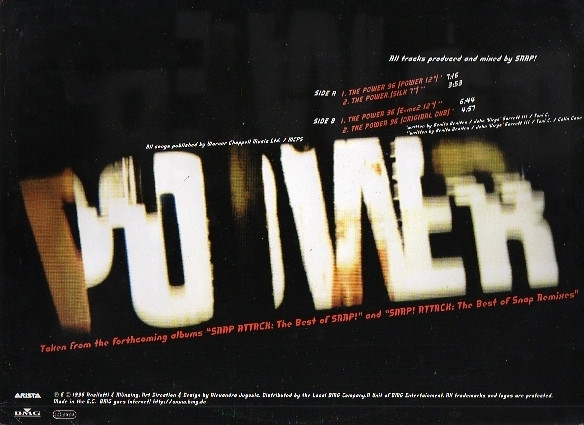 Snap! - The Power Remix '96 | Arista (74321 39867 1) - 2