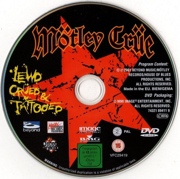Mötley Crüe - Lewd, Crüed & Tattooed | Beyond (74321 89411 9) - 4 Mötley Crüe - Lewd, Crüed & Tattooed | Beyond (74321 89411 9) - 4