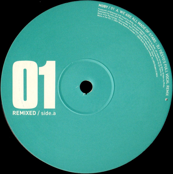 Moby - We Are All Made Of Stars (Remixed) | Mute (PL12 MUTE 268) - 2