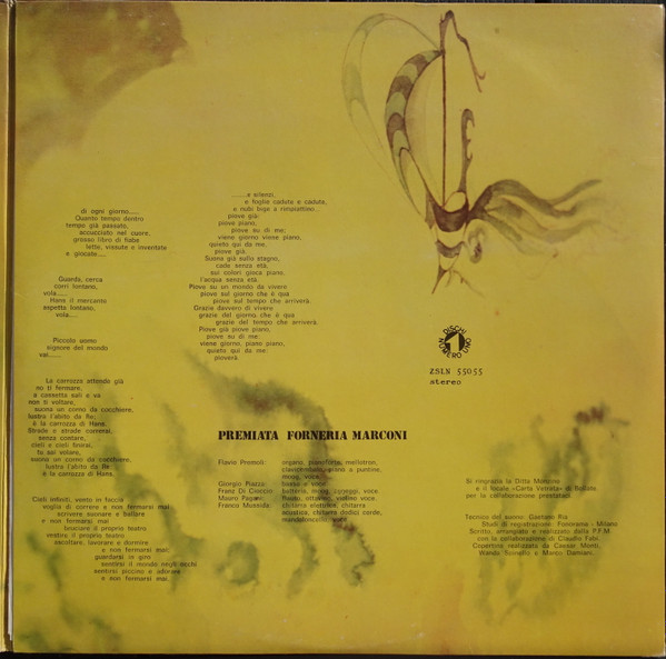Premiata Forneria Marconi - Storia Di Un Minuto | Numero Uno (ZSLN 55055) - 3 Premiata Forneria Marconi - Storia Di Un Minuto | Numero Uno (ZSLN 55055) - 3