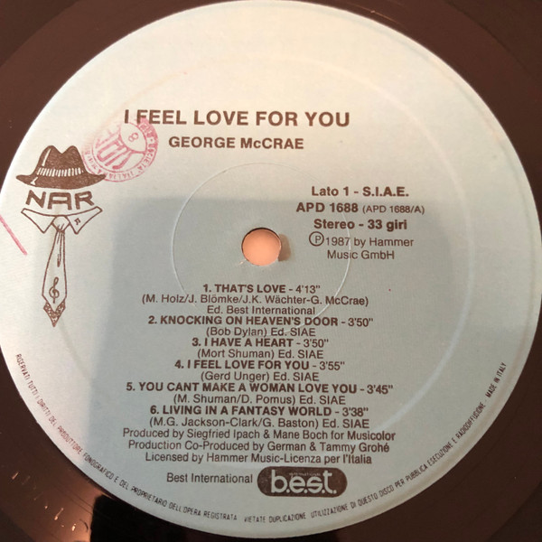 George McCrae - I Feel Love For You | NAR (APD 1688) - 3 George McCrae - I Feel Love For You | NAR (APD 1688) - 3