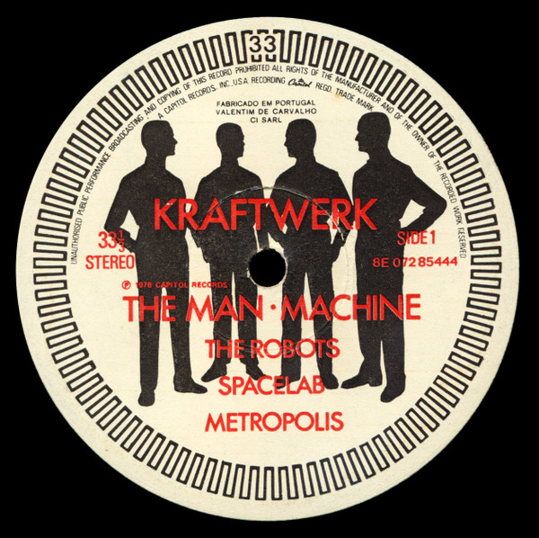 Kraftwerk - The Man Machine | Capitol Records (8E 072 85444) - 3