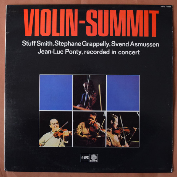 Stuff Smith , Stéphane Grappelli , Svend Asmussen , Jean-Luc Ponty - Violin-Summit | Dargil (MPS 15099)