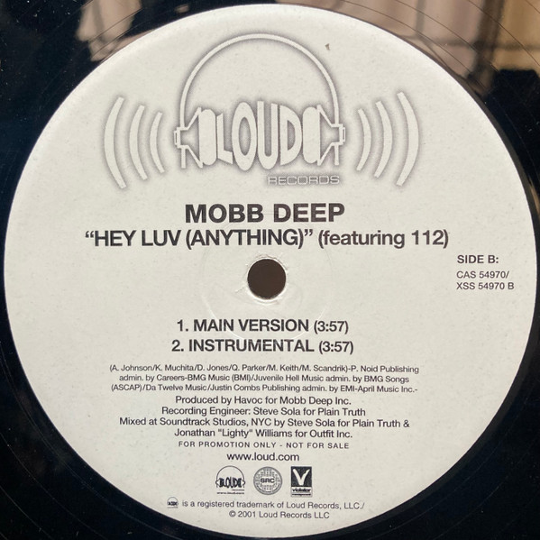 Mobb Deep Featuring 112 - Hey Luv (Anything) | Loud Records (CAS 54970) - 3